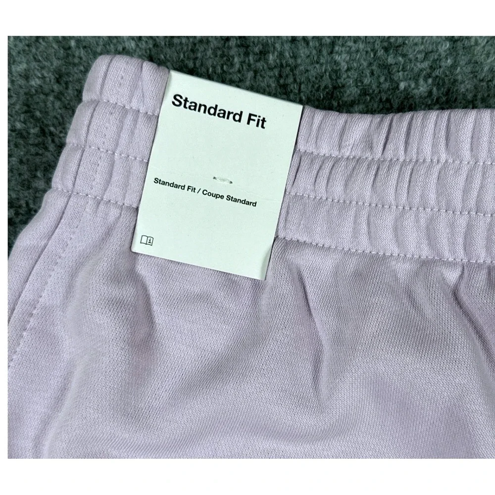 Nike Girls Large Lavender Purple Sportswear Shorts Embroidered Logo NWT